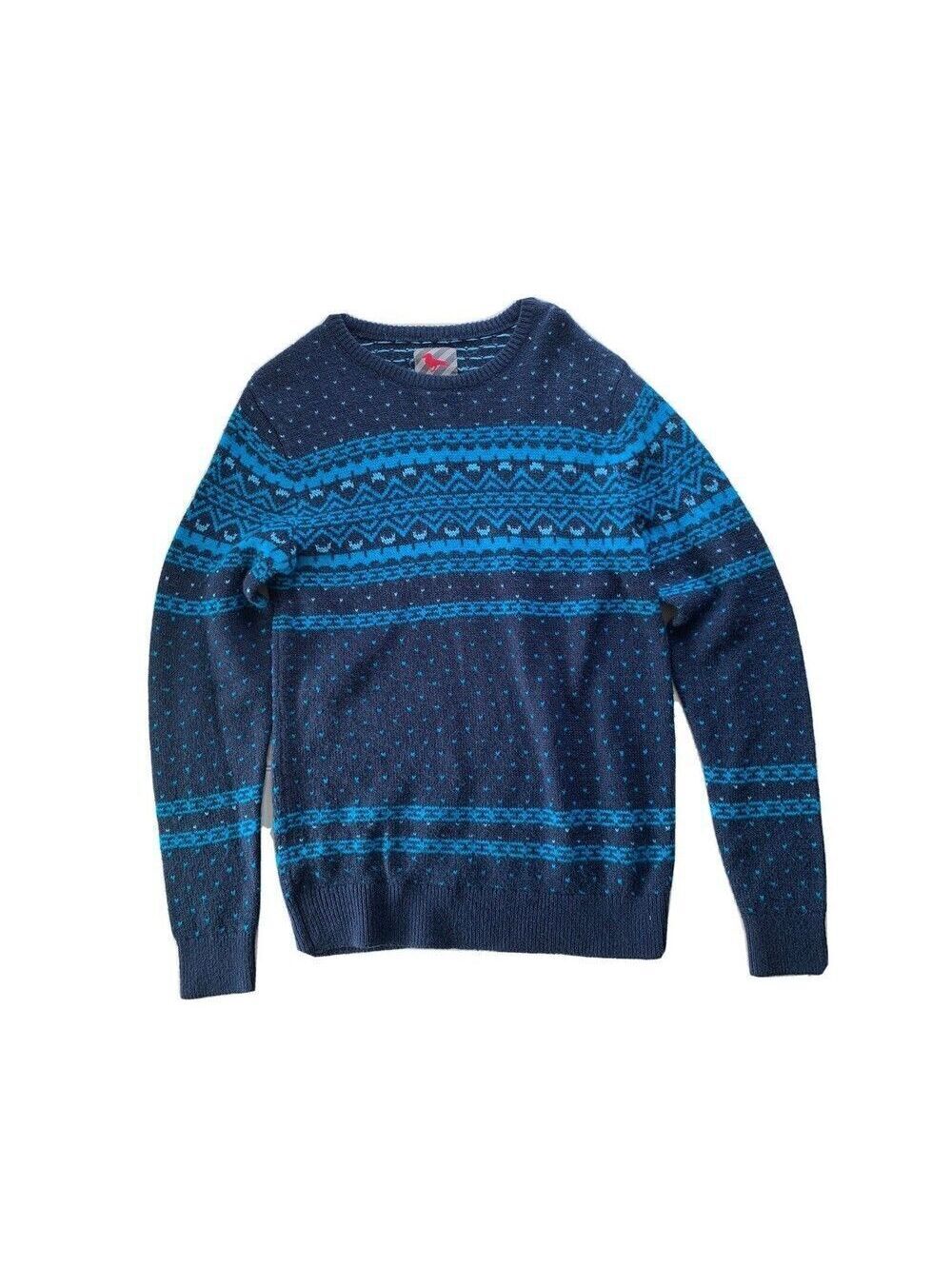 Modern Amusement men's Small blue sweater knit